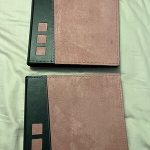 Pink and Black Photo Albums